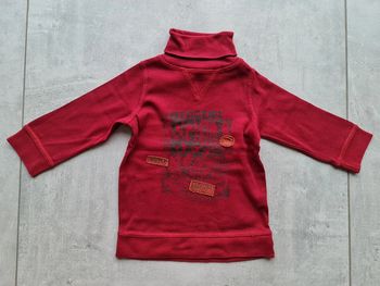 T-shirt manches longues col roulé 2 ans