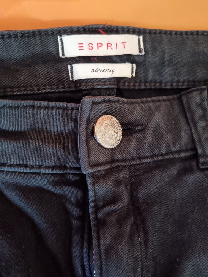 Jeans esprit noir /gris 38 - photo numéro 5