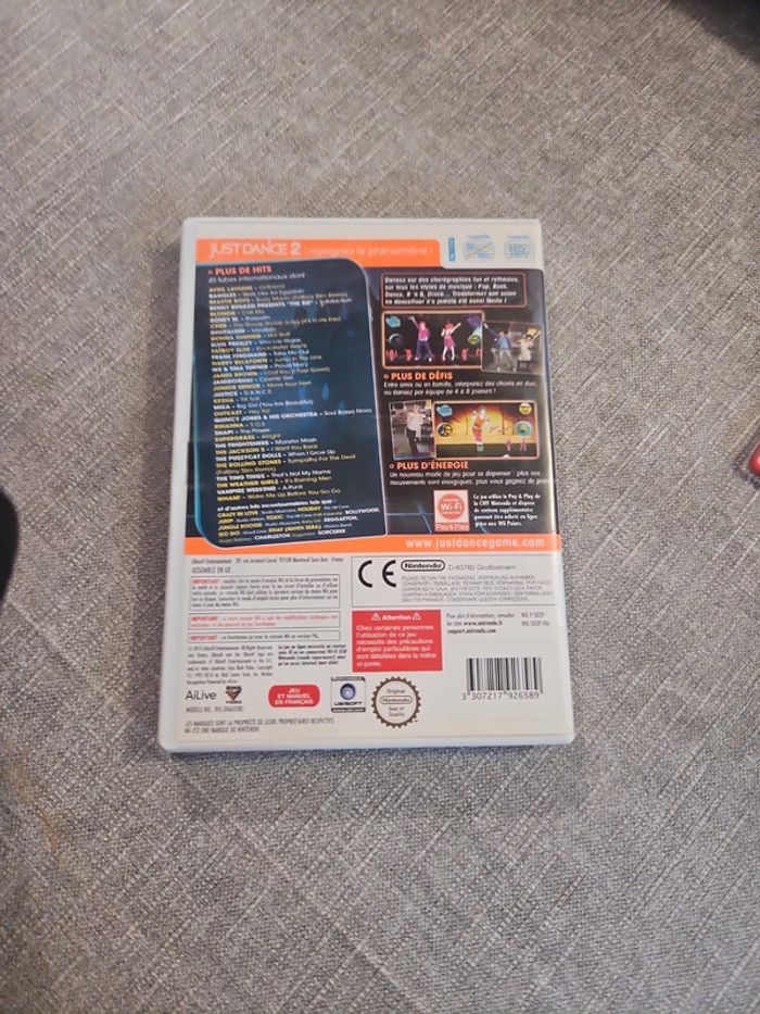 Just dance 2 Nintendo wii - photo numéro 3