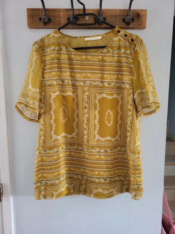 See u soon blouse moutarde Taille 1 soit 38