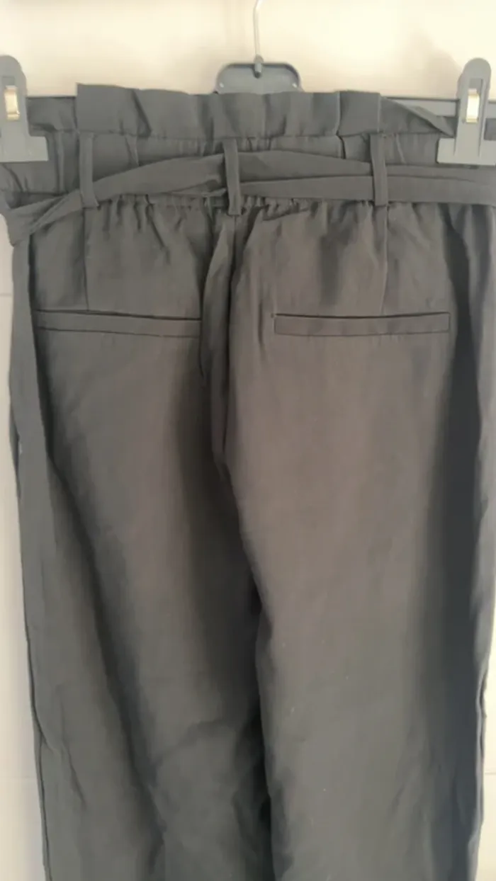 Pantalon fluide noir Zara – Taille S - photo numéro 5