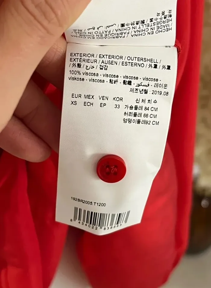 Blouse fluide rouge Bimba Y Lola - photo numéro 6