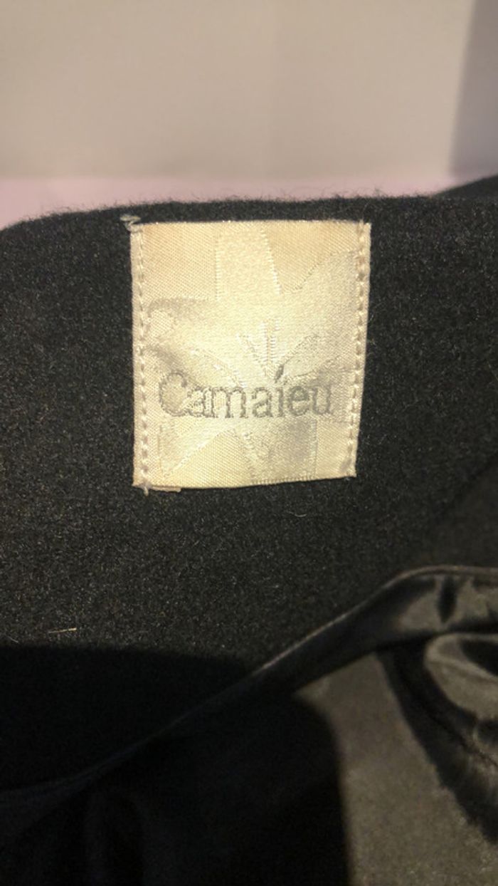 Camaïeu petite veste matière Caban taille 38 - photo numéro 11
