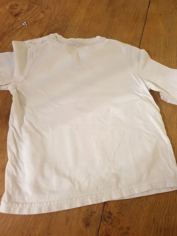 T shirt blanc 5ans - photo numéro 4