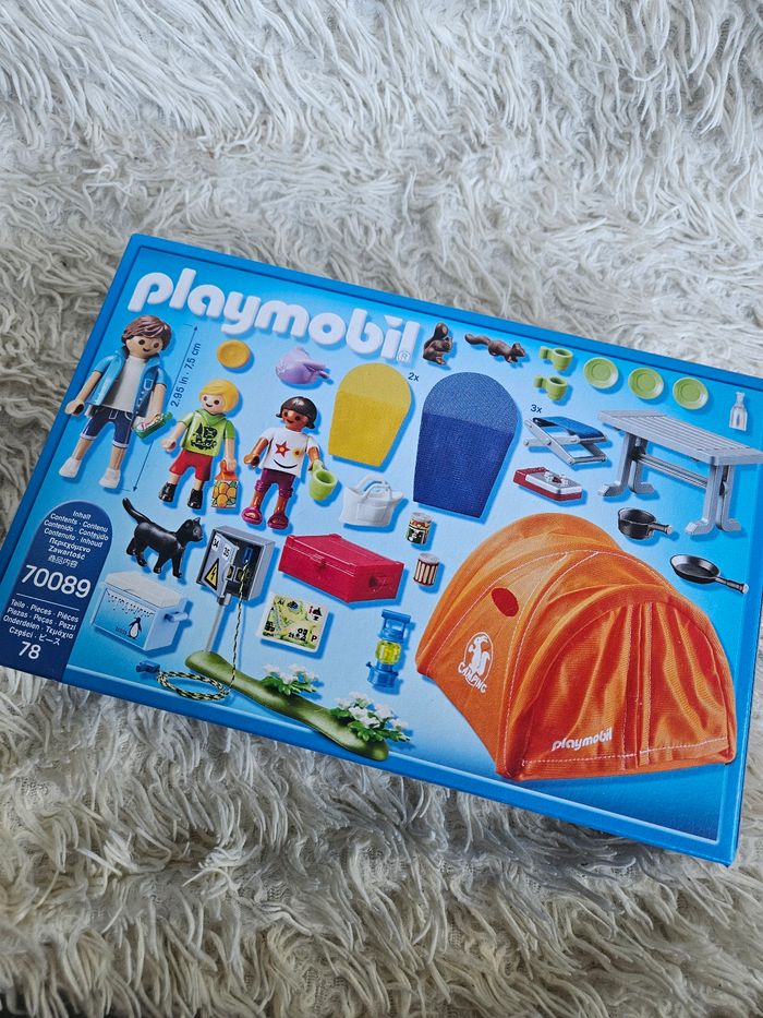 Jouet - jeux de construction playmobil 70089 tente et campeur - Neuf - photo numéro 2