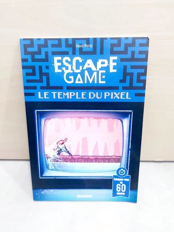 📚 Livre jeux : Escape Game, le temple du pixel