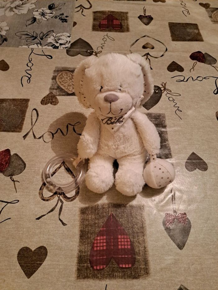Doudou le lapin & son hochet