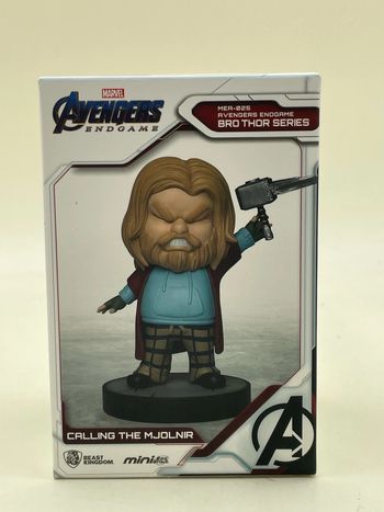 Figurine Mini Egg Attack Marvel Avengers Endgame Bro Thor Series Beast Kingdom neuf