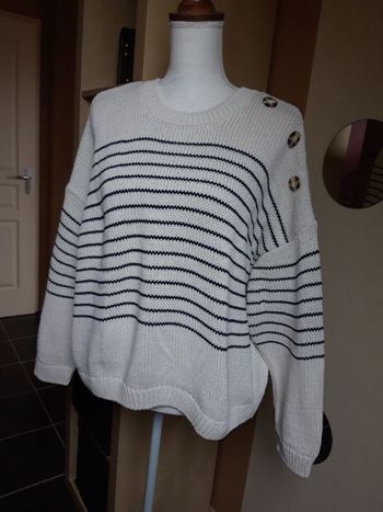 Pull marinière pimkie  XL peu porté