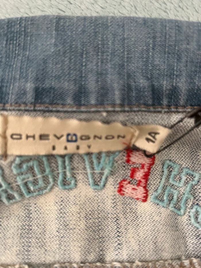 Veste en jeans Chevignon 1A mixte - photo numéro 4