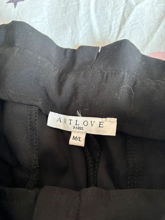 Short fluide taille haute noir artlove M/L - photo numéro 2
