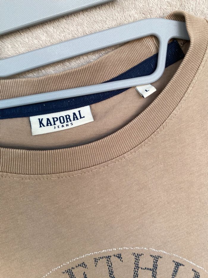 TEE shirt kaporal beige - photo numéro 4