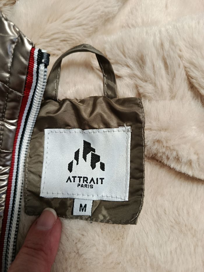 Blouson hiver Doré femme Attrait Paris taille M - photo numéro 5