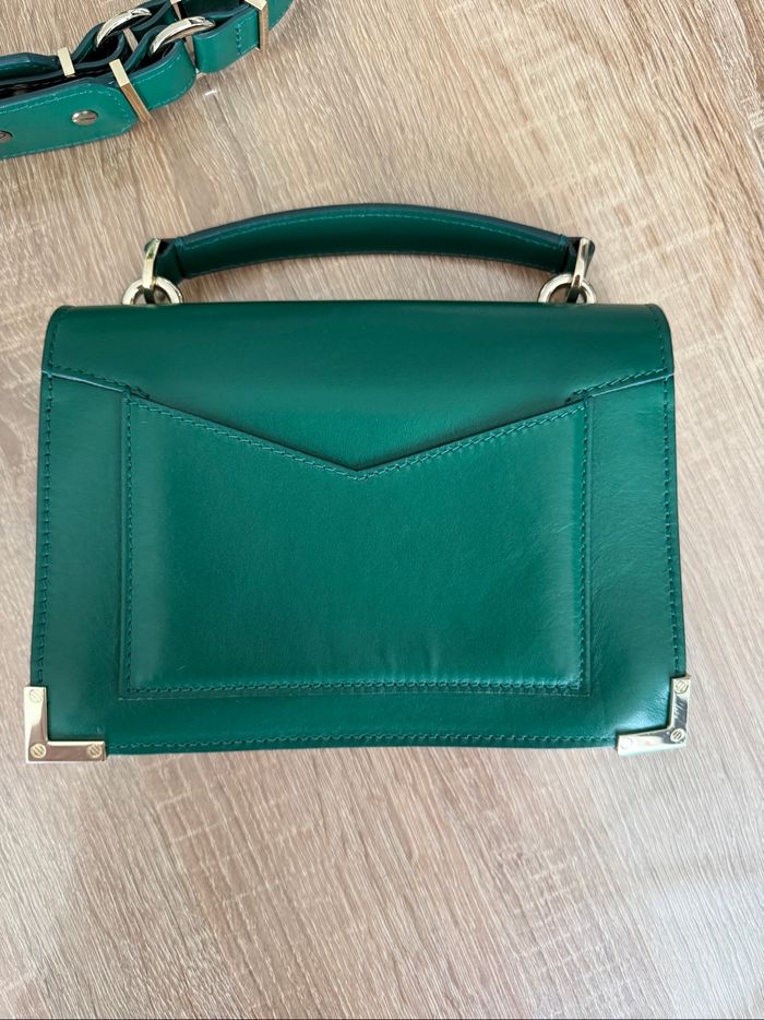 Sac Emily cuir The Kooples vert - photo numéro 5