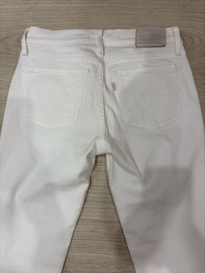 Pantalon jean blanc Levis - photo numéro 4