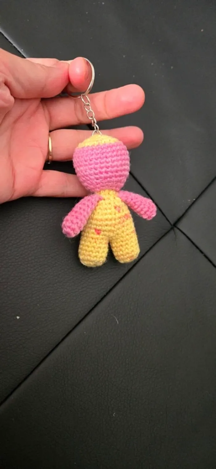 Porte amigurimi zombie multicolore neuf - photo numéro 4