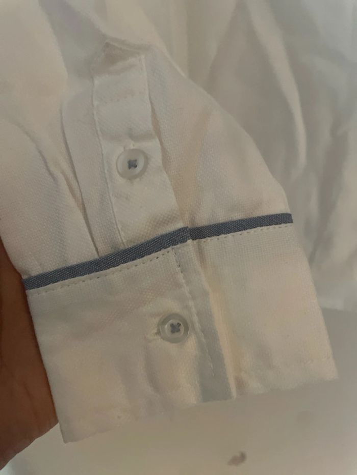 Chemise blanche garçon - photo numéro 4