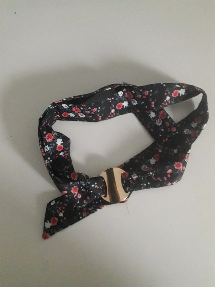 Bracelet tissu à nouer - photo numéro 3
