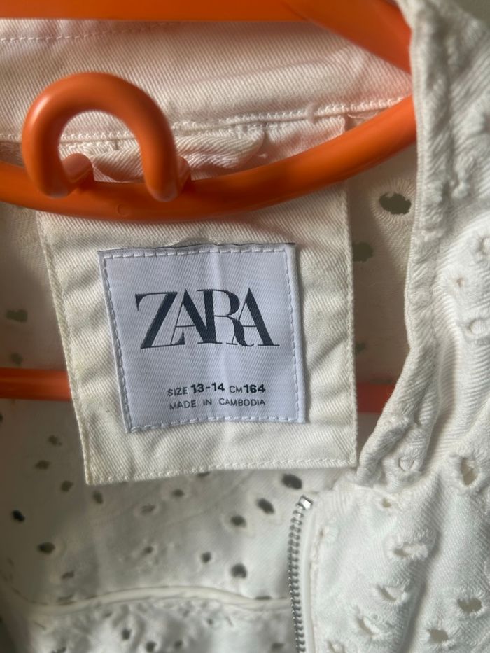 Veste en jean ajourée - photo numéro 4