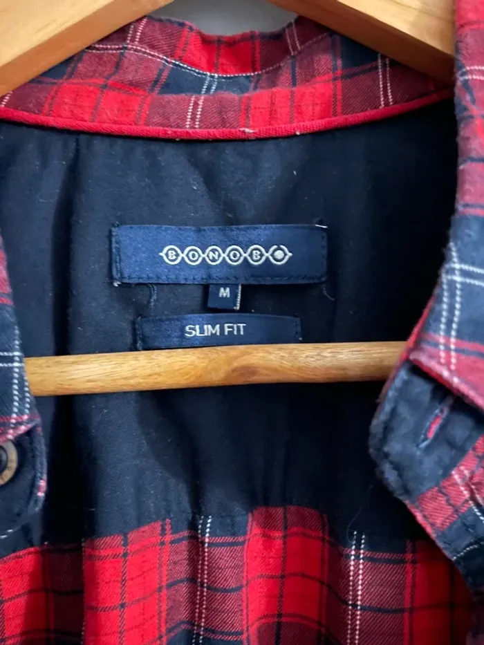Chemise à carreaux bonobo - photo numéro 2
