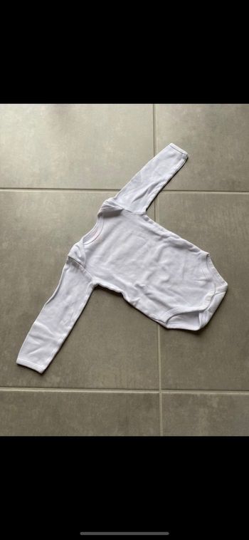 Body mixte manches longues Hema 6 mois