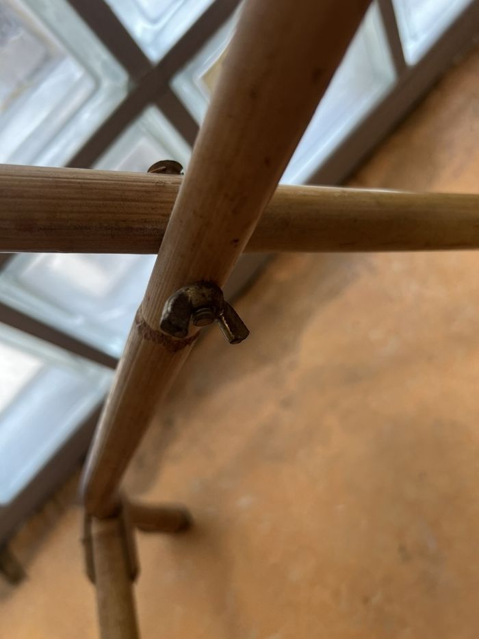 Berceau en rotin ancien - photo numéro 5