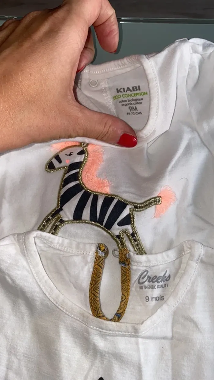 Lot de 5 tee shirt - photo numéro 4