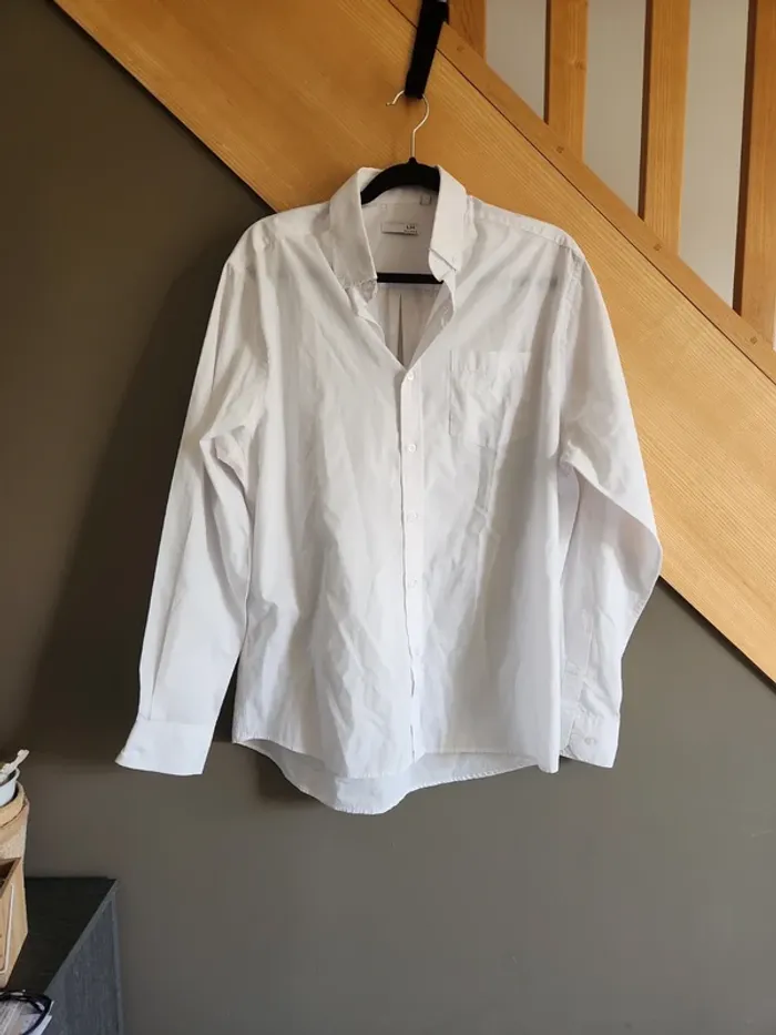 Chemise blanche homme La HALLE