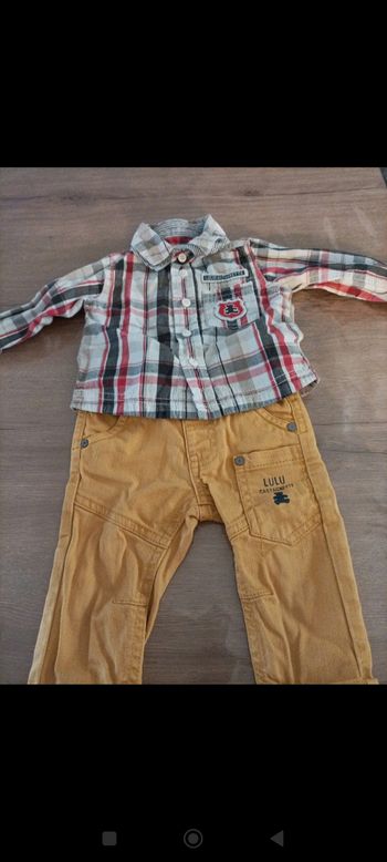 Ensemble lulu castagnette