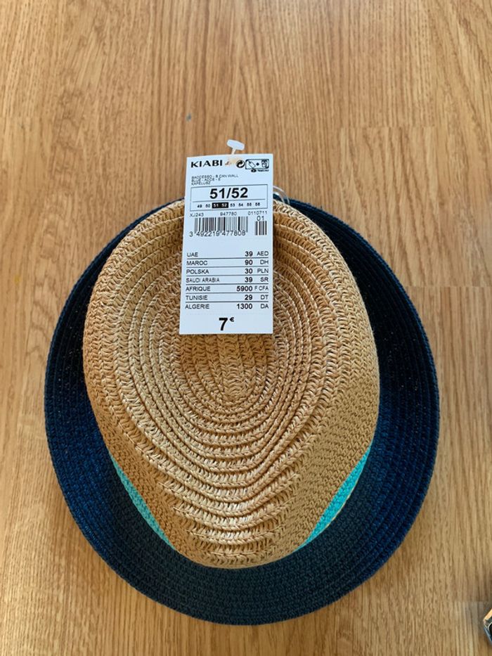 Chapeau été neuf Kiabi 51/52 - photo numéro 3