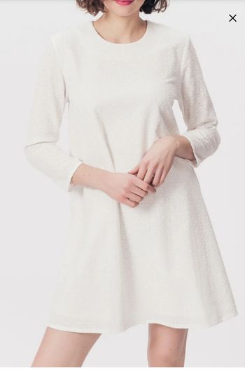 Robe blanche neuve 36