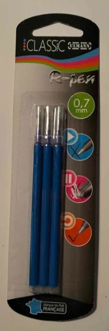 recharges pour crayon gel thermosensible (s'efface à la chaleur) marquage couture