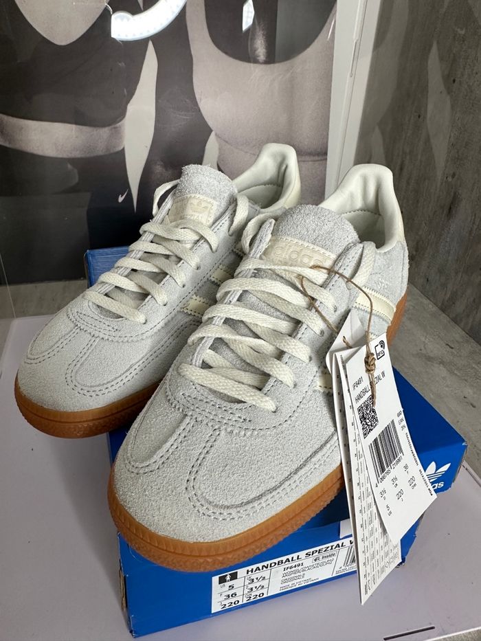 Adidas Handball Spezial Aluminium Gum - photo numéro 2