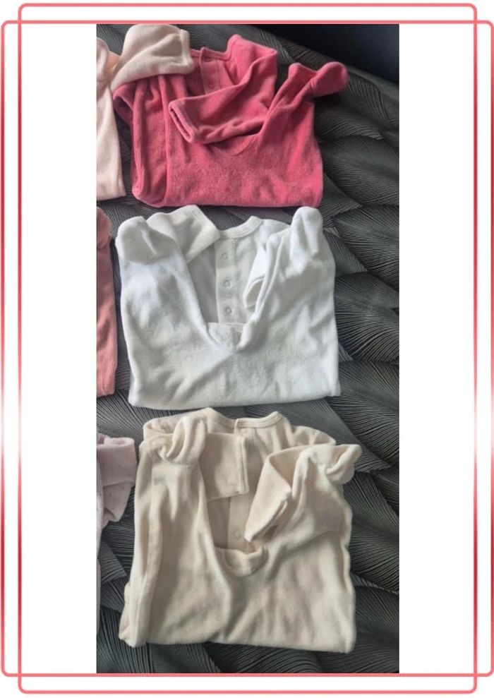 Lot pyjamas velours - photo numéro 5