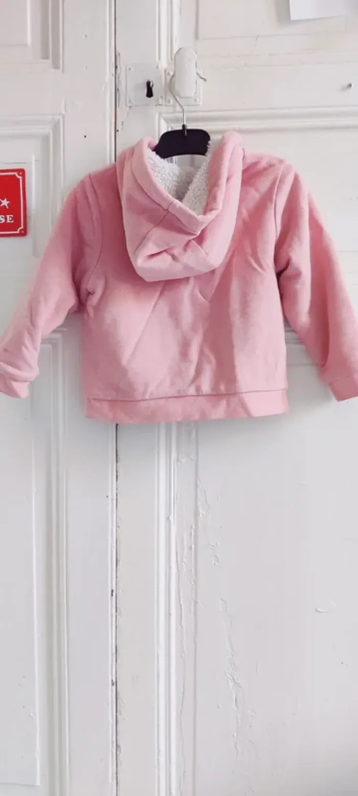 Veste fourrée chaude Vertbaudet 4 ans - photo numéro 2