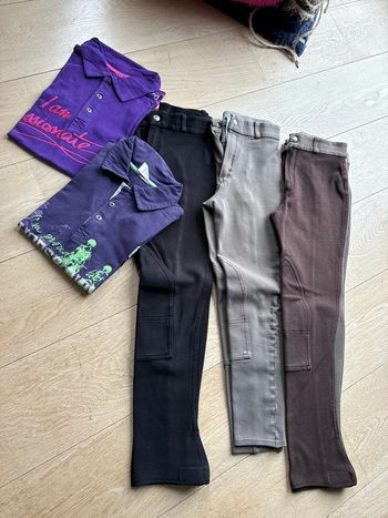 Lot vêtements équitation