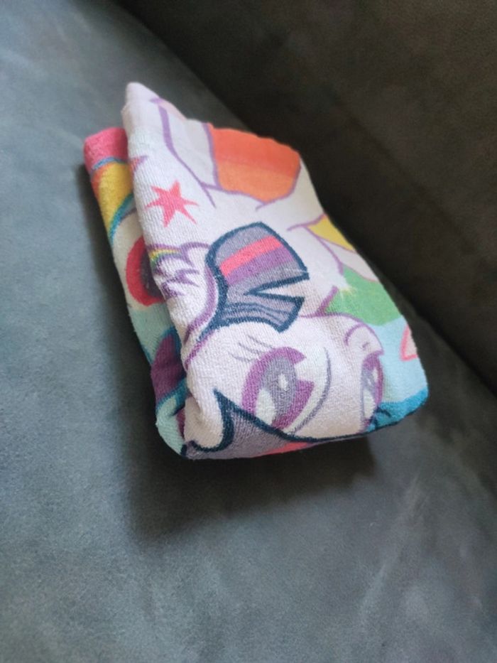 Serviette de bain poncho my little pony - photo numéro 4