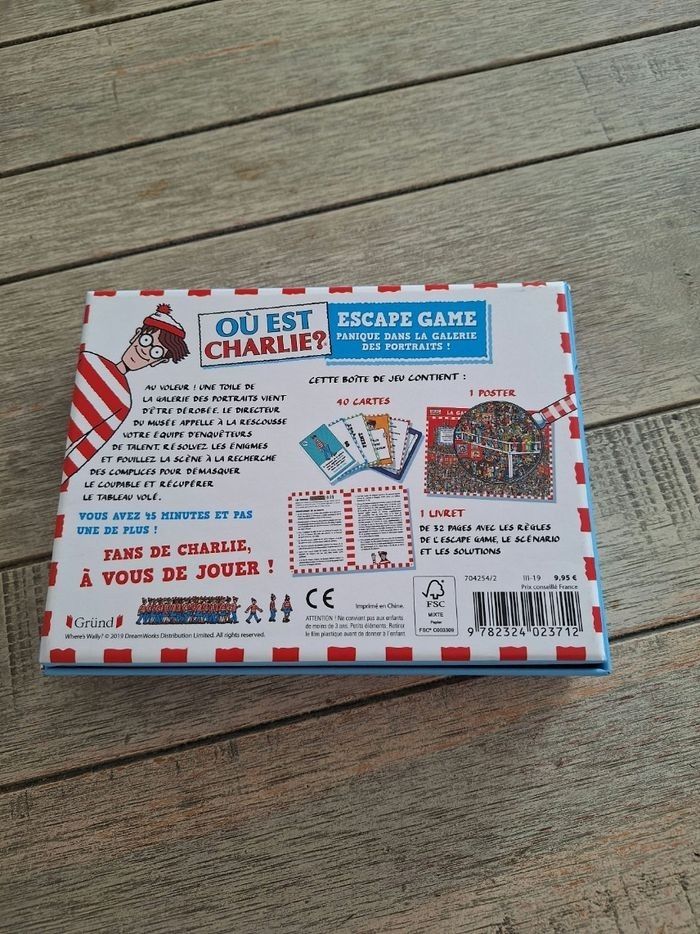 Jeu société OU EST CHARLIE - photo numéro 2