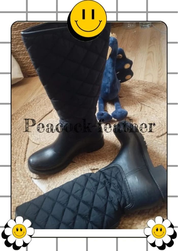 Bottes noires 36 - photo numéro 3