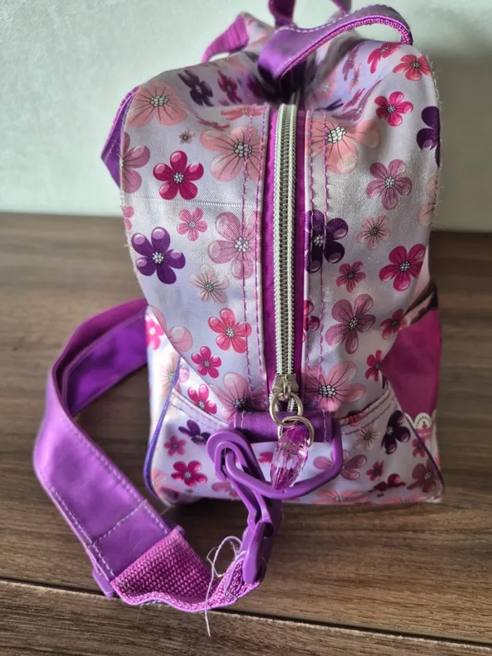 Grand sac Reine des neiges Frozen violet - photo numéro 5