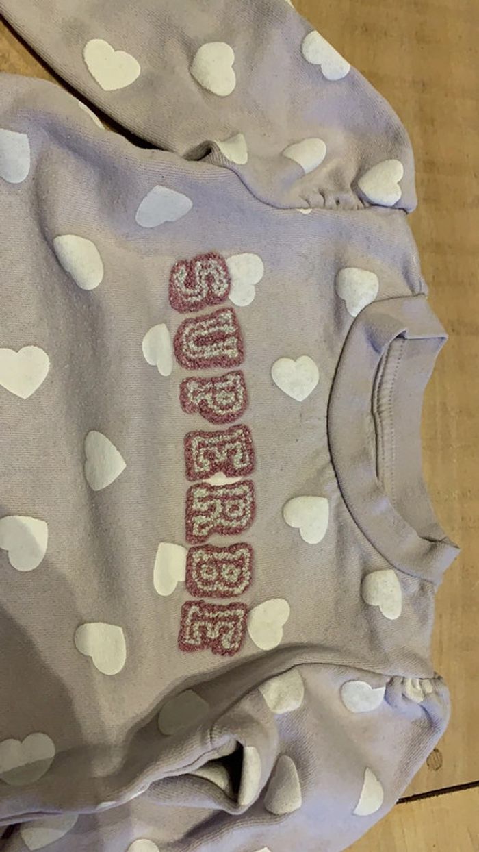 Pull lilas Kiabi 3 ans - photo numéro 2