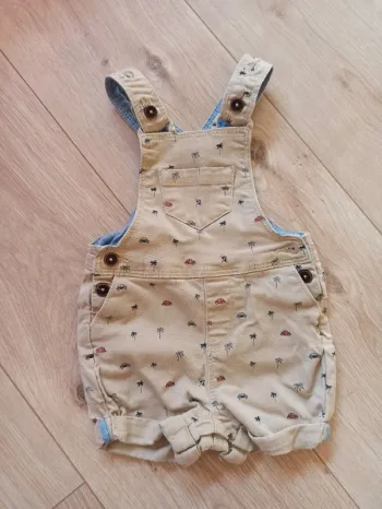 Salopette short