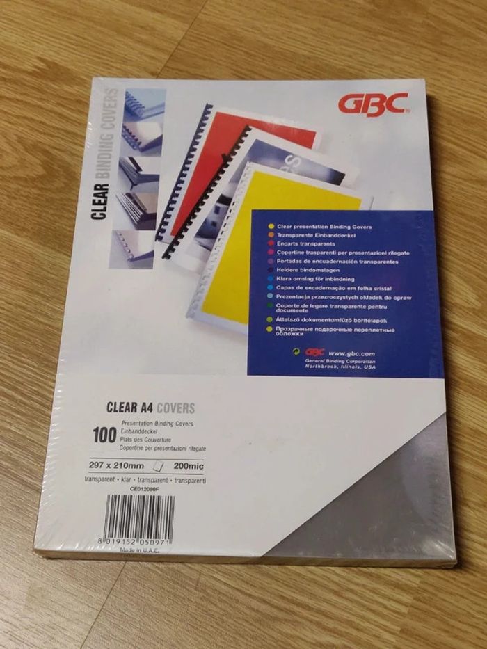 Couverture transparente