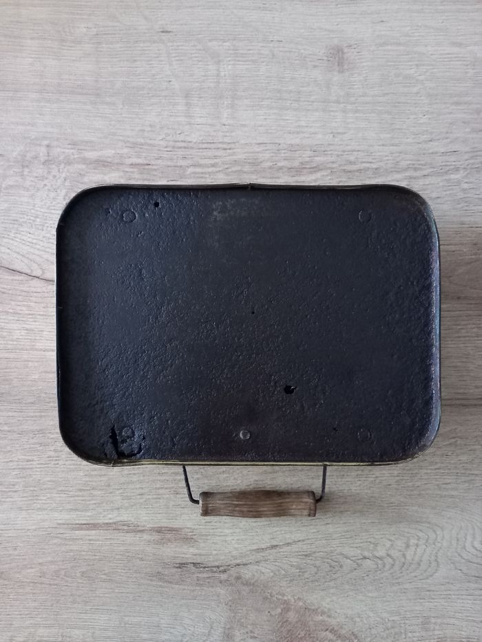 Chaufrette ancienne en laiton. - photo numéro 2