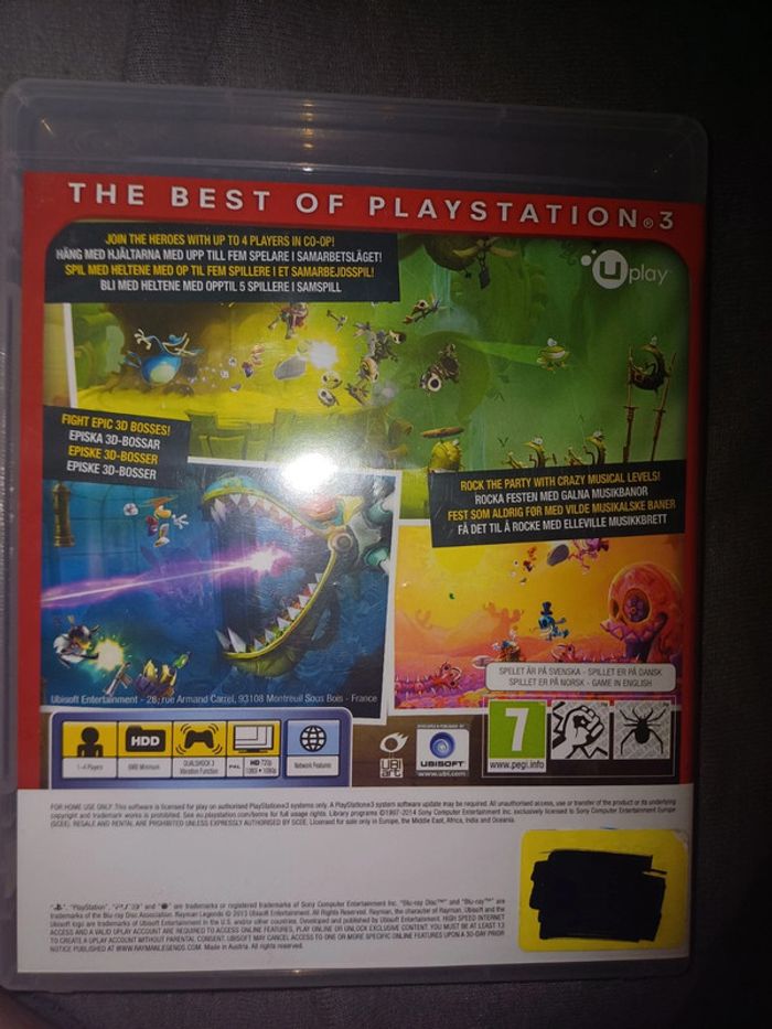 Jeux ps3 rayman - photo numéro 2