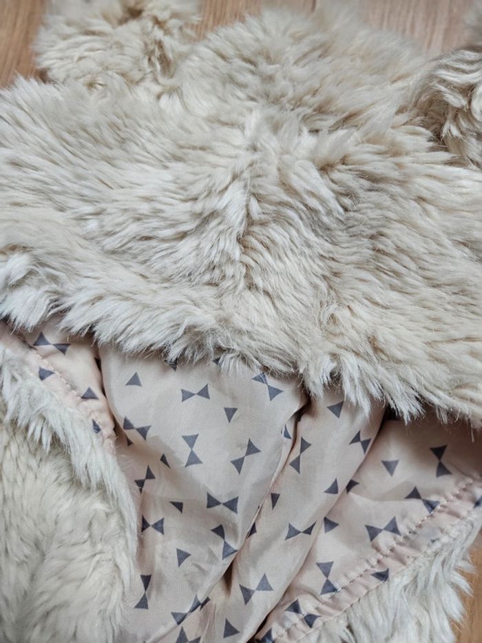 Gilet poils sans manches Zara 7-8 ans - photo numéro 5