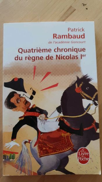 Livre Patrick Rambaud règne de Nicolas 1er