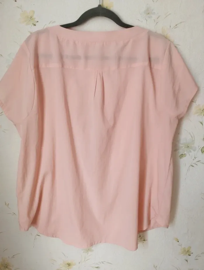 Blouse rose taille 50 52 - photo numéro 4