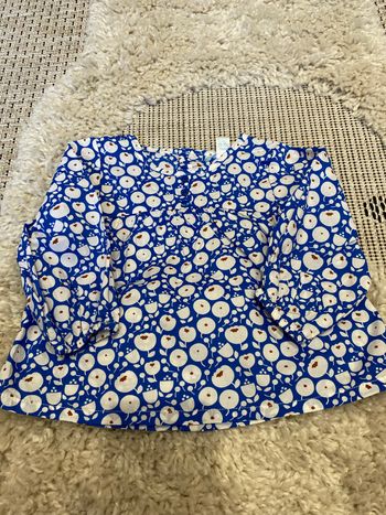 Blouse à motifs