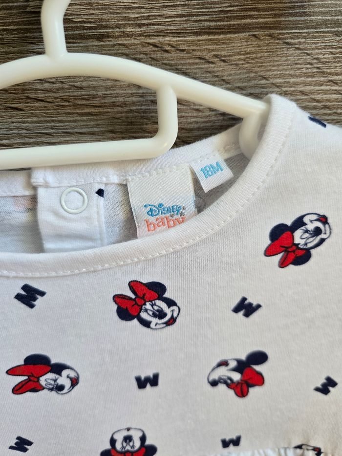 Vêtement Bébé Fille - Ensemble Robe + Legging Minnie - Disney - 18 mois - photo numéro 5